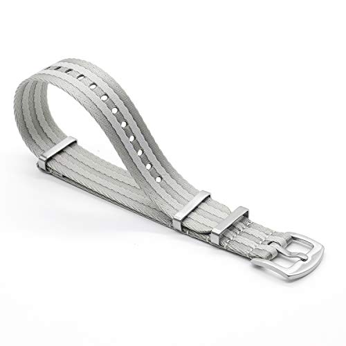 [Onthelevel] NATO ���ϋv �i�C���� ���v�o���h 20mm 22mm �}���`�J���[ �ւ��x���g G10 �x���g �j���ʗp �����H�� �o�l�_�t (20mm�V���o�[�o�b�N��, �V���o�[�z���C�g)