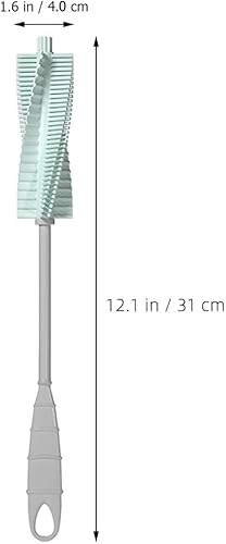 Miniatura 3 de ibasenice Cepillo limpiador de biberones, cepillo limpiador de biberones, cepillo de limpieza de botellas de leche, cepillo de limpieza para