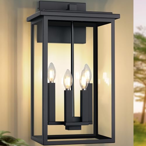 ZSMAIKU Extra Large Outdoor Wall Lights，Outdoor Light Fixtures Wall Mount 22 in by ZSMAIKU - Used condition - Image 7