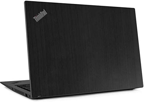 Skinit Decal Laptop Skin Compatible with Thinkpad X1 Carbon (6th Gen 2018) - Officially Licensed Originally Designed Ebony Wood Design