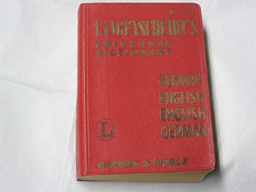Image of Langenscheidt's Universal Dictionary: German-English English-german