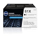 YOISNER 81X Black High Yield Toner Cartridge CF281X Compatible 81X Toner Replacement for HP CF281X...