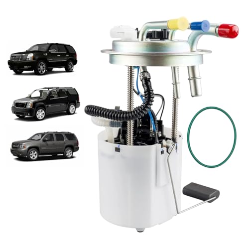 Electric Fuel Pump Module Assembly with Pressure Sensor FIT 2004–2007 Chevrolet Tahoe GMC Yukon Cadillac Escalade 4.8L 5.3L 6.0L 6.2L – Replace MU1639 E3581M