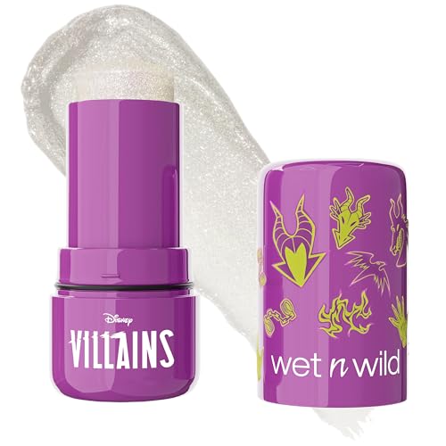 Wet n Wild x Disney Villains Jelly Highlighter, Hochpigmentierter Gel-Highlighter, Wet-Look - Inspiriert von Maleficent, Cast Spell