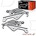 A-Premium Front Driver and Passenger Hood Hinges Compatible with Ford Mustang 2015 2016 2017, Front Left and Right Side, 2-PC Set, Replace# FR3Z16796C, FR3Z16797C