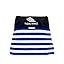 Blue and White Striped