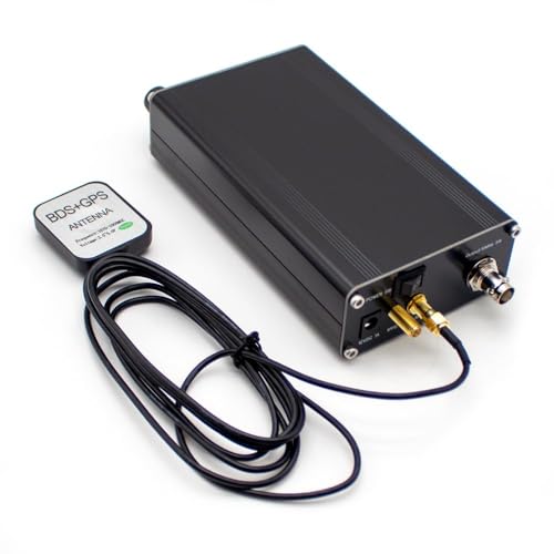 GPSDO Frequency Reference Source, Rubidium Atomic Clock with OCXO, GPS Disciplined Oscillator Signal Generator 10MHz