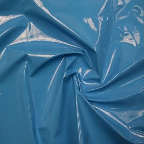 Fabrics-City Tela de charol turquesa 5209 (turquesa)