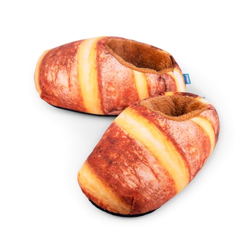 Image of Coddies Bread Loafer Slippers - Lightweight & Comfortable Indoor Slippers with Anti-Skid Grip - House Shoes for Men, Women, & Teens - Christmas Funny Gifts for Her & Gifts for Him