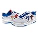 Josmo Sonic The Hedgehog Sneakers - Tails and Shadow Shoe Lace up Casual Fashion Shoes - White Blue (Size 11 Little Kid)