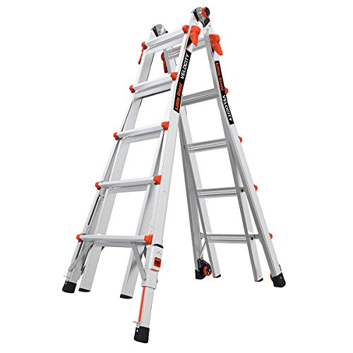 Little Giant Ladder Systems 15422-801 Velocity 22 Type IA w/Ratcheting Levelers