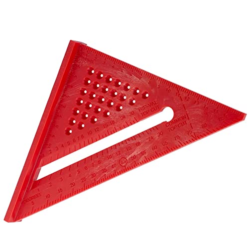 Regla triangular de medición de ángulos precisión portátil miniatura 1