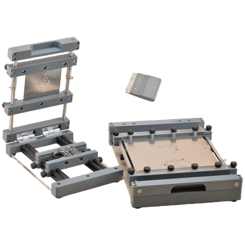 Impresora manual de pasta de soldadura de aluminio con raspador de 80mm para PCB