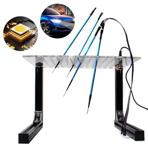 Image of BMD Probe Pens, LED BMD Frame with 4 Probe Pins 1PCS Connecting Cable, Plastic and Stainless Steel Material BMD Frame Probes Pens Fits for Ktag Kess V2 Fgtech BDM100