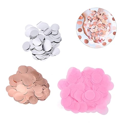 Cabilock Colorful Confetti Set for Party Decorations Wedding Birthday Table DIY Supplies Paper Confetti