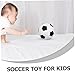 Gogogmee Playtime Outdoor Soft Soccer for Toddlers Lightweight Quiet and Safe Football for Boys and Girls for Activities