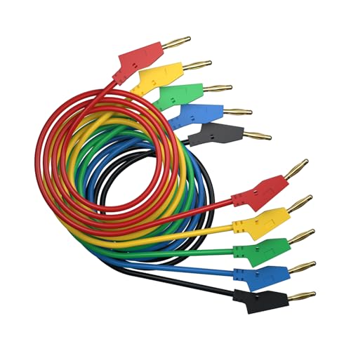CZJZDZ 2mm Mini Banana Plug Test Lead Jumper Wire, 5pcs by CZJZDZ - Used condition - Image 6