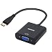 Mini HDMI to VGA Adapter, Benfei Gold-Plated Mini HDMI to VGA Adapter (Male to Female) Compatible for Ultrabooks, notebooks, Tablets, Cameras and camcorders - Black