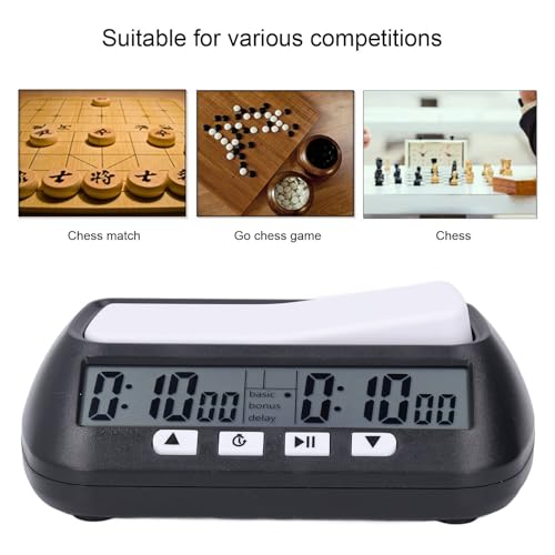 Horloge d'échecs pour ne plus perdre au temps avec affichage clair et lisible