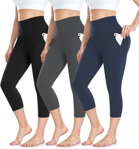 【MATERIALE MORBIDO】: tessuto morbido e burroso a buccia di pesca, asciugabile in asciugatrice. Questi leggings sportivi da donna sono realizzati in 92% poliestere e 8% elastan, super morbidi, senza pilling e completamente traspiranti e allontanano l'umidità quasi come una seconda pelle. I pantaloni sportivi offrono libertà di movimento, qualunque cosa tu stia facendo.