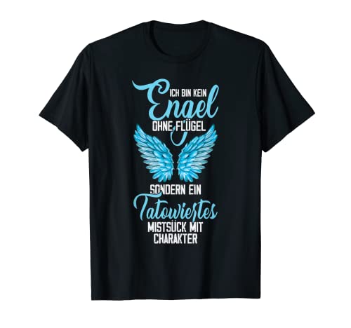Angel without Wings but Tattoo Mistpiece T-Shirt