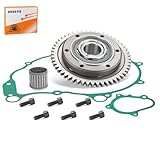 Starter Clutch One Way Bearing Gear Gasket Kit for Yamaha YFM660R Raptor 660R 2002 2003