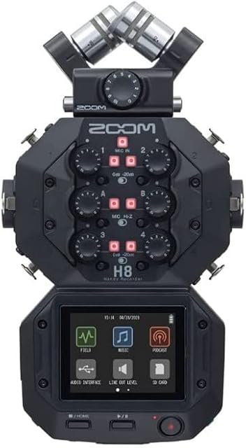 Zoom H8 Multi-Track Handy Recorder