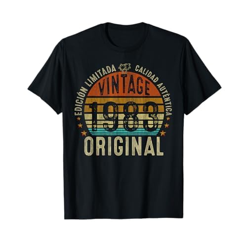 42 Años Regalo de Cumpleaños Hombre Mujer Original 1983 Camiseta