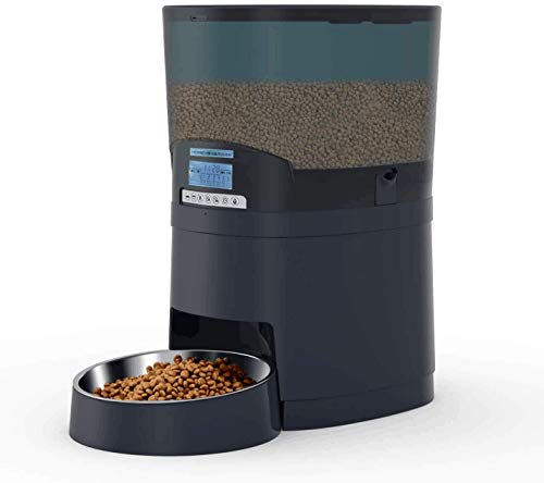 honeyguaridan A68 Distributeur Automatique pour Animaux Domestiques, Chien Chat Distributeur 7L (Bleu)