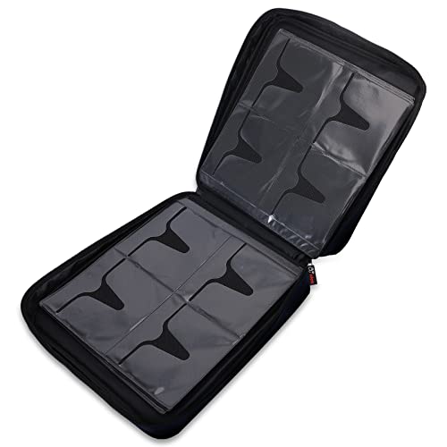 image for CCidea 200 Capacity CD/DVD Case Holder Portable Wallet Disc Storage Bi