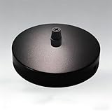 【Construction métallique de haute qualité】 La plaque de base robuste de la cache plafonnier en fer avec revêtement en poudre inoxydable assure une longue durée de vie et supporte jusqu'à 10 kg pour une installation sûre des suspensions.