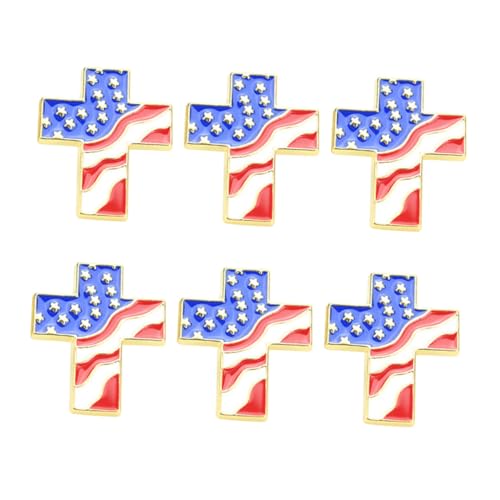 Broche créative Healvian décoration drapeau pour veste de cérémonie - 7