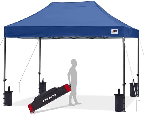 Image of ABCCANOPY Patio Pop Up Canopy Tent 8x12 Commercial-Series (Navy Blue)