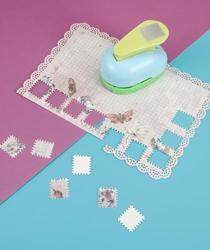 Image of Stamp Punch Tool for Crafting and Scrapbooking