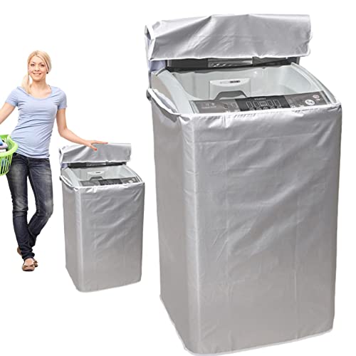 Amesor Coperture Impermeabili per rondelle, Coperchio per Lavatrice/asciugatrice per Lavatrice/asciugatrice a carico Superiore e Frontale, Si Adatta alla Maggior Parte delle lavatrici/asciugatrici