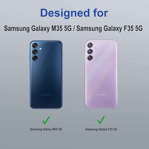 Image of Zapcase Back Case Cover for Samsung Galaxy M35 5G | Compatible for Samsung M35 5G Back Cover | Scratch-Resistant Back Cover | Clear