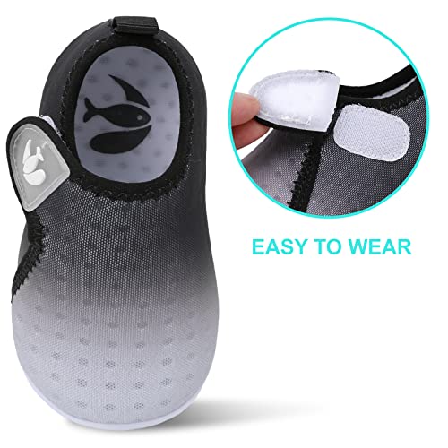 Image of FEETCITY Baby Boys Girls Water Sport Shoes Barefoot Kids Aqua Socks Quick-Dry Beach Swim Pool Shoes