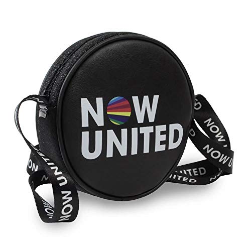 BOLSA TIRACOLO INFANTIL NOW UNITED PAMPILI PRETA