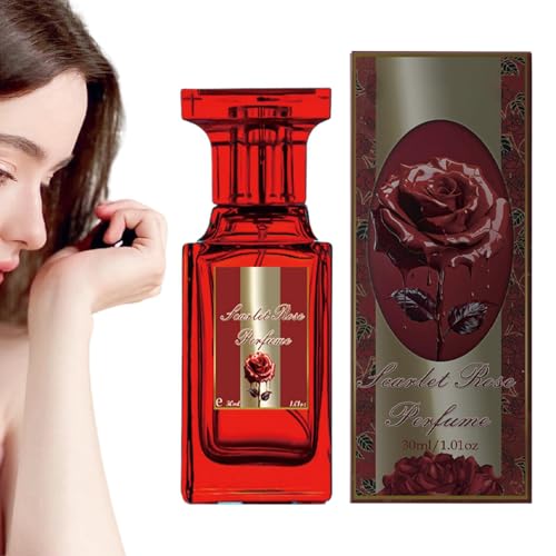 Perfume de mujeres - Elegante Eau de para mujeres | Perfume de rosa con fragancia floral de larga duración | Spray de perfume romántico adecuado para ropa diaria, ocasiones especiales y donacio