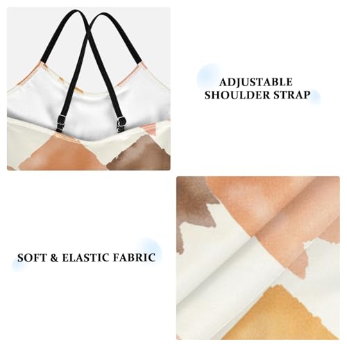 KLL Brown Houndstooth Toddler Girl 1 Piece Swimsuit Beach Swimming Suits Adjustable Strap Cute3