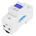 Medidor de energía monofásico LCD 5-80A 230V 50Hz Medidor de energía de...
