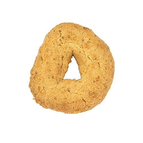 Destefanis & Novero | Galletas de mantequilla artesanas con avellanas Langhe tostadas, harina, huevos frescos y mantequilla. Ideal para desayuno y merienda. Display monodosis de 35 piezas