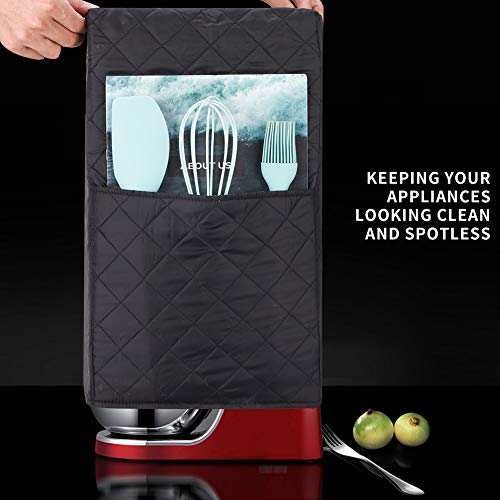 Kitchen Blender Covers, Quilted Polyester Cover Compatible with Ninja 1000 Watt Professional Blender, Protector Cover for Blender Appliance, Gift for Mother 9"x7"x16.5"