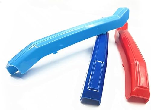 Miniatura 5 de SANRILY Moldes de rejilla de color M compatibles con Volvo XC60 2022 Front Center Rejillas de riñón Tricolor M Sport Front Grill Tapas