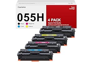 055H Toner Cartridge MF743Cdw Set of 4 Compatible with Canon MF745Cdw