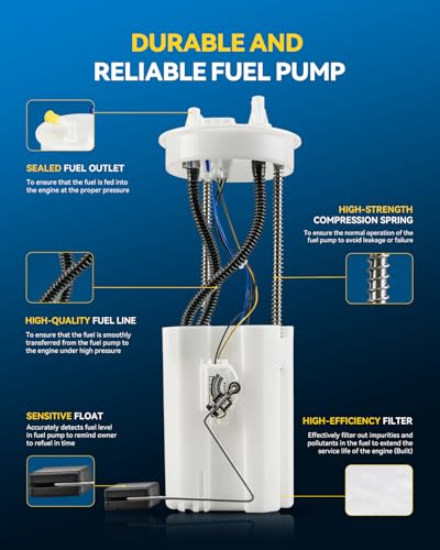 Image of PHILTOP Electric Fuel Pump Assembly FG0957 Fit for Honda Pilot, Acura MDX | for 2003-2004 Honda Pilot, 2001-2002 Acura MDX