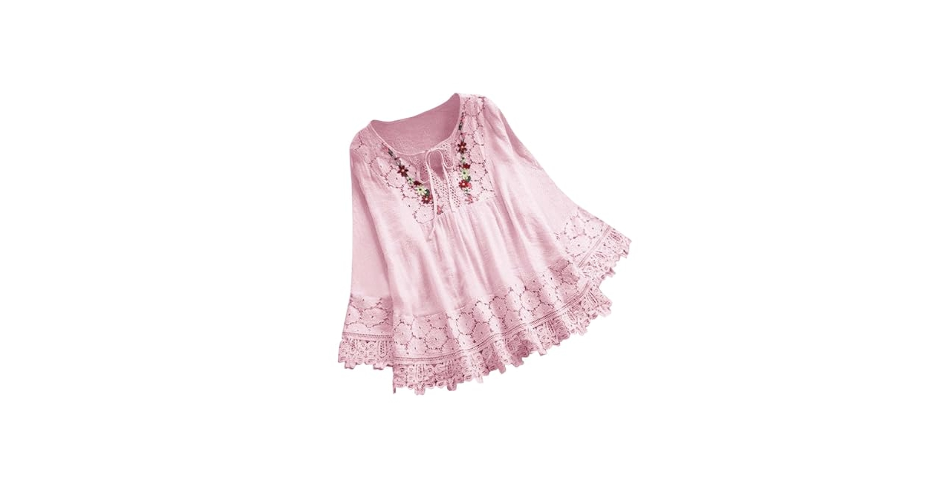 トップス Eaphi cotton lace patchwork blouse cotton lace patchwork blouse / Eaphi