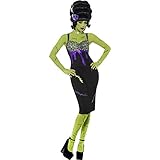 Calidad garantizada Smiffy\'s - Disfraz de pin up esposa de Frankie (23356M)