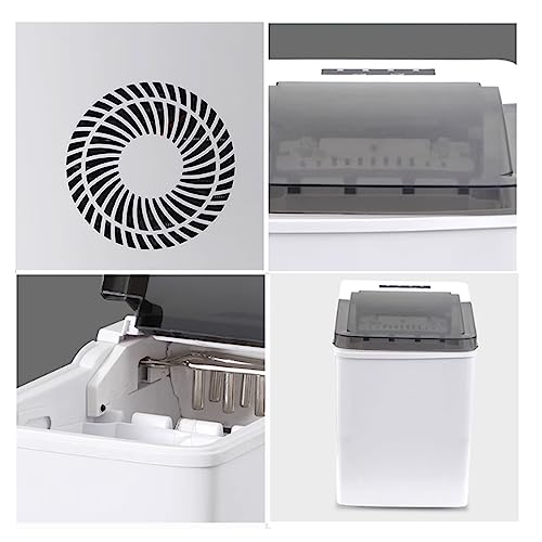 Máquina Eléctrica de Hielo Cubos Redondos de Mesa miniatura 5