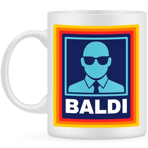 Fathers Day Gift for Dad & Grandad Baldi Gift Mug: A Hilarious and Unique Coffee Mug for Bald Men Work Colleagues and Friend. Perfect as a Novelty Birthday Gift for Bald Dads and Boys.